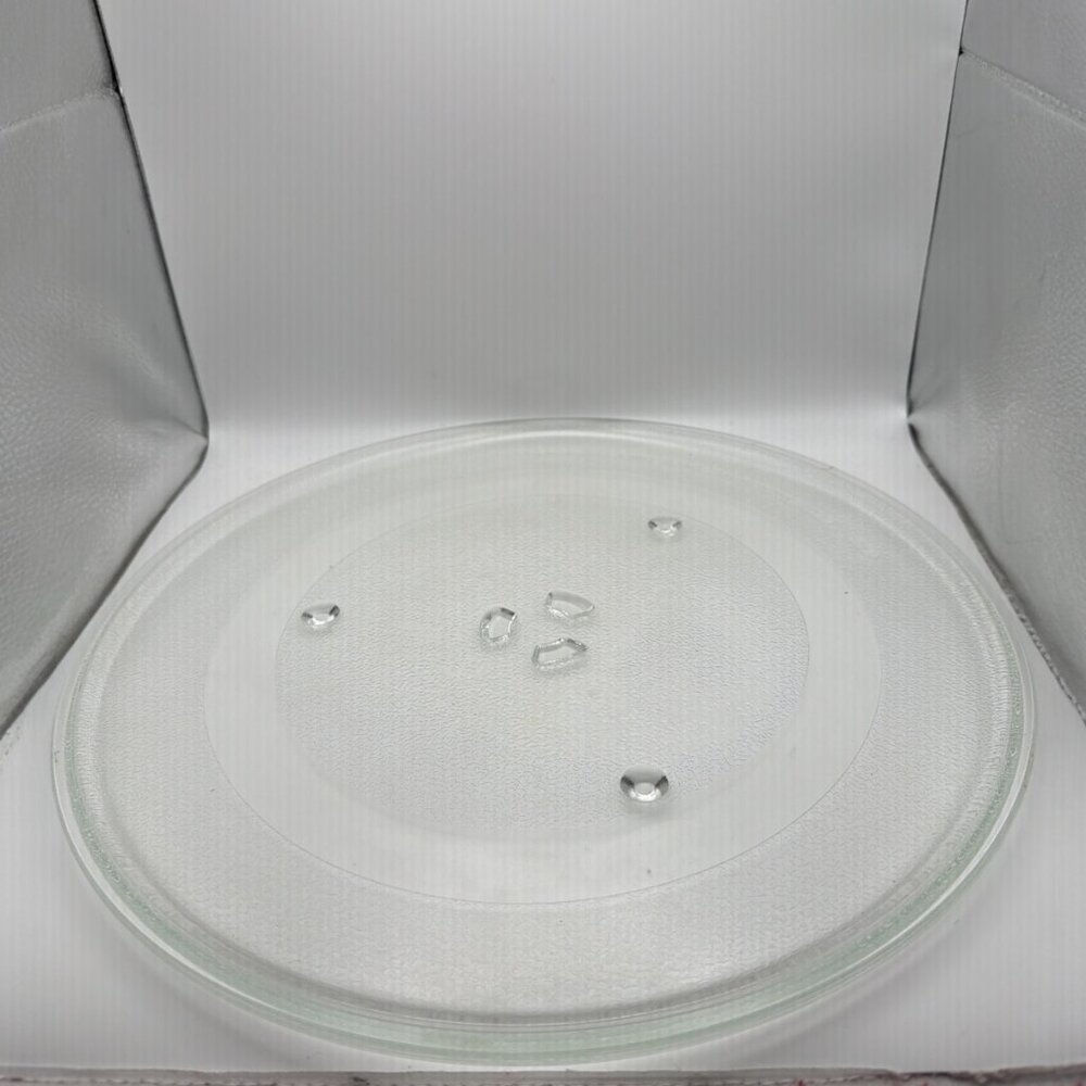Clear Glass‎ Microwave Turntable Plate Replacement 14 inch plate Y40 1500